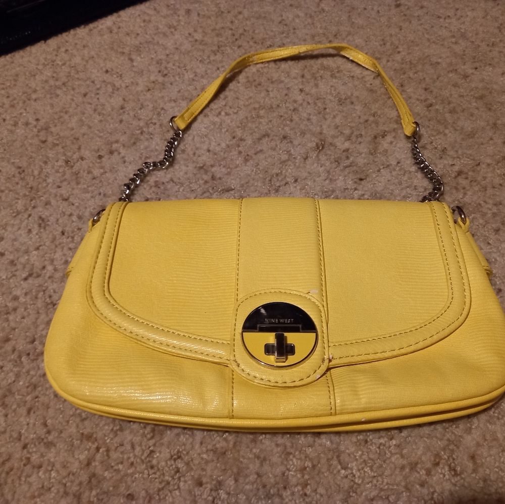 Nine West Yellow Purse
